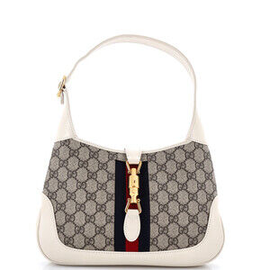 Gucci Small Jackie 1961 Hobo GG Coated Canvas